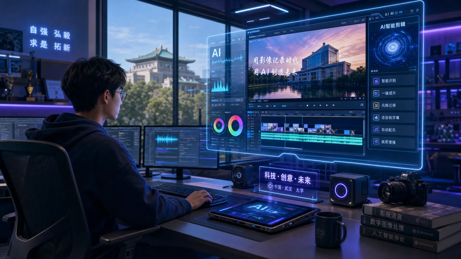 无限臀山AI传媒剪辑